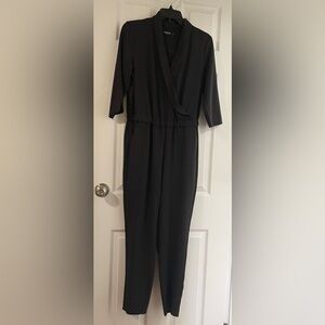Reitmans Signature Elegant Black Jumpsuit Size Small